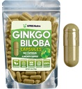 XPRS Nutra Ginkgo Biloba Capsules - Gingko Biloba 封装的认知补充品 - Vegan 友好的 Ginkoba Biloba - 豁免助推 Ginkgo Biloba Capsules - 180