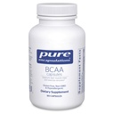 纯封装 BCAA Capsules → 假封装 操作期间支持肌肉功能的补充 → 90 Capsules