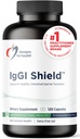 健康IgGI盾的设计 - Gut Health & Immune 支持粉末,配有乳品无乳素Lin Immunoglobulin和NAG - 帮助捆绑和去除毒素并强化肠道屏障(120盖)