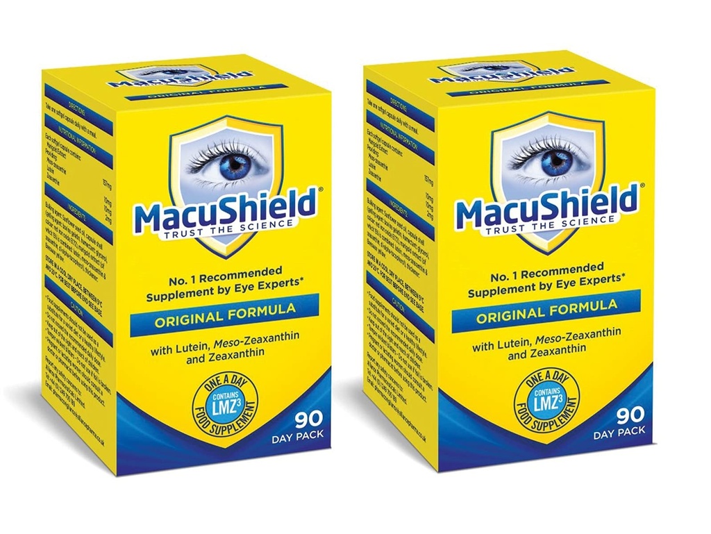 Macushield Macushield Capsules 90 Caps (2 Pack) (中文(简体) ).