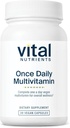 维他命营养剂(Vitural Nutrients Once Daily multivitamin | Vegan multi for Women and Men | | | Alergen-free | 19 必需维生素 + 抗氧化剂 用于眼和心脏健康 | Gluten,乳制品和无豆 | 30 Capsules