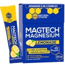 MagTech Magnesium Drinking Mix - 糖无柠檬水 - 3种镁形式:Magtein L-Threonate, Glycnit & Taulate - 200mg Chelated Magnesium Complex - 支持放松和脑健康 - 20种服务