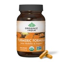 ORGANIC INDIA Turmeric Curcumin Herbal Supplement - Joint Mobility & Immune System Support, Healthy Inflammatory Response, Whole Root Supplement, Organic Trikatu, USDA Certified Organic - 90 Capsules