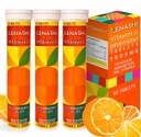 维生素C Effervescent 片式1000mg,配有镁锌维生素E和钾Vitamina C Effervescente 60 表3 Pack Vitamina C