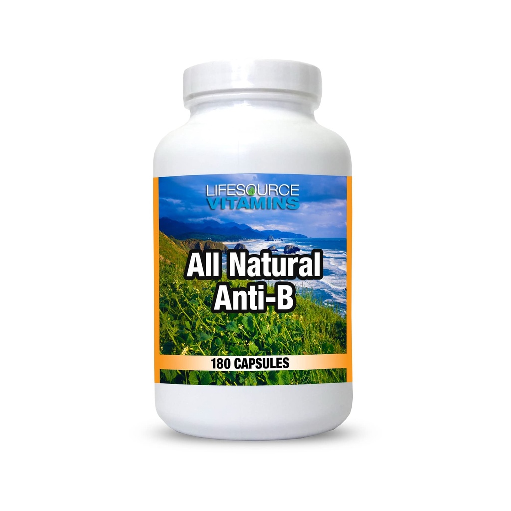 生命来源 维他命 维他命 维他命 维他命 All Natural Anti-B for Immune Support, 14 All Natural Infements with Echinacea & Garlic Extract, 180 Immune Defense Capsules 维他命 维他命 维他命 维他命 维他命