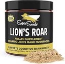 Super Snouts Lion's Roar Lion's Mane Mushroom Supplement for Dogs and Cats, 2.64oz - 美国有机狮子马恩用于认知功能和脑健康
