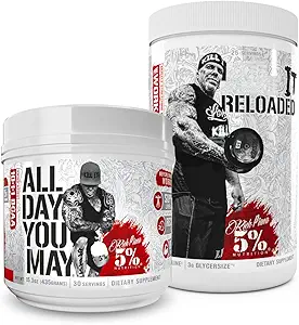 5%的营养 富人皮亚娜包 – All Day YouMay BCAA 粉末 + Kill It 重装高刺激预选(Fruit Punch)