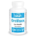 超级智能 - Optivision (高级公式) - 配有 Bilberry 提取器,黑曲兰,Lutein, Zeaxanthin, Astaxanthin - 眼睛补充 QQ Non-GMO & Gluten Free - 120 蔬菜卡普尔