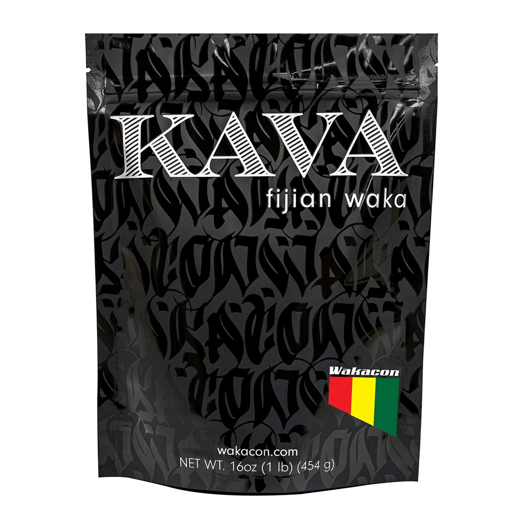 卡瓦·瓦卡粉 – 真实,来自斐济的诺贝尔卡瓦根粉 – Premium, responsible sourced, 16 Oz