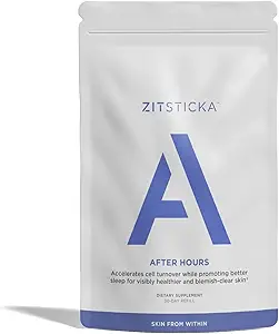 ZitSticka 维生素Acne Cystic Acne / 30 天然衣帽 女性和男性,荷尔蒙支持,皮肤明亮,暗斑 - 皮肤学家测试(在重新填充小时后)