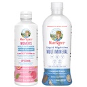 玛丽鲁斯的"女人的多维他明+头发生长 Liposomal(桃子)和液体夜线"(椰子,15oz) → 清洁标签项目 验证 → Vegan → 美人,床位常规,和整体健康