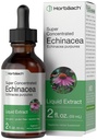 Horbaach Echinacea Drops Herb Tincture → 2 fl oz → 超级专注根提取 → 酒精无液体 → 蔬菜, Non-GMO & Gluten 免费补充