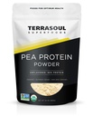 Terrasoul超级食品 有机豌豆蛋白(无味,平滑纹理),1.5英镑