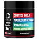 9in1 科尔蒂索尔盾 - 镁 Glycnit & Ashwagandha 配有 Rhodiola, Phosphatidylserine, Passion Flower, L- Theanine, Apigenin, Licorice, Magnolia - 休息井和Mood平衡 - 60 计数