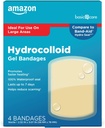 基本护理 高级快速疗伤 水合水合物 Gel Bandages, 大伤穿戴, 4厘米