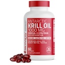 与Omega-3s环保局、DHA、Astaxanthin和磷脂公司合作的南极磷脂油1000毫克