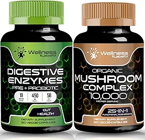 WellNess LABSRX 消化酶 Capsules 蘑菇卡普尔