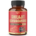210 capsules - 600 mg Shilajit 补充400 mg 有机 Ashwagandha Root - Shilajit 纯喜马拉雅能源生产、免疫系统脑健康、重点和集中