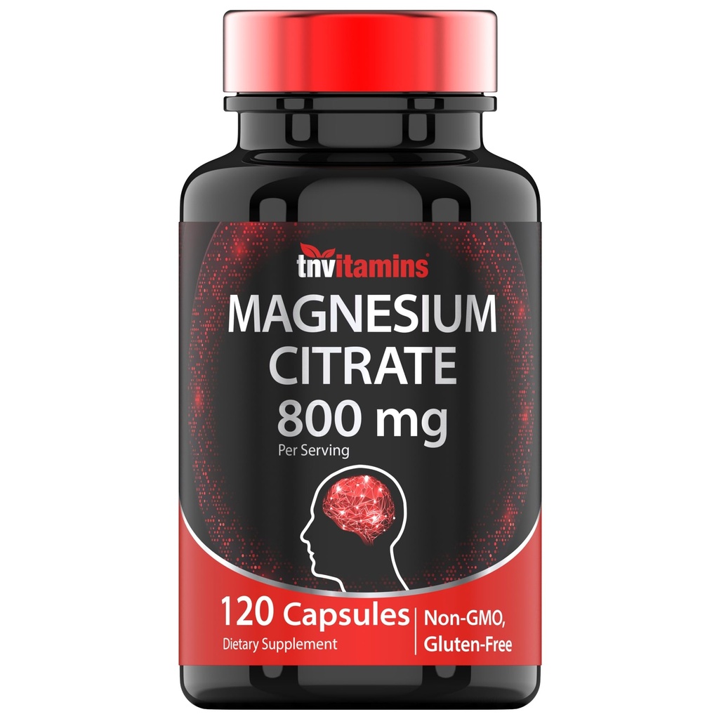 (原始内容存档于2019-09-21) (英语). TN维生素 镁 Citrate 800 MG - 120 Capsules → 两个月供应! 纯镁 Citrate Powter Capsules → Citrato De Magnesio → 非GMO → 生产于美国!