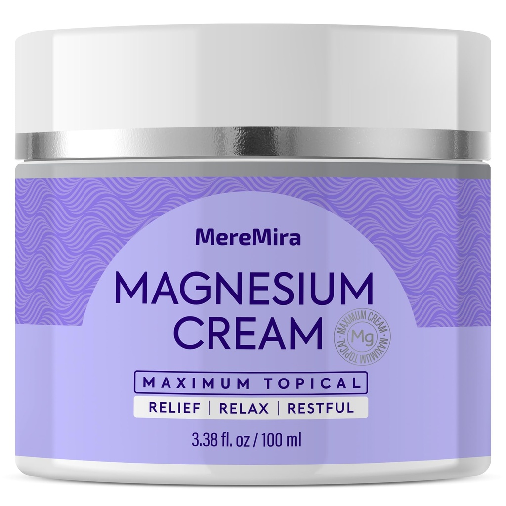 沉睡和肌肉救济镁:主题夜平和深度放松 Lotion - 休眠 Cramps Leg & Joint Care Lotion - Lavender 3.38 Fl. Oz.