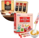 Saponin Hanppuri Imune 和 Stamina Boost + VITA Ginseng 儿童免疫支持和记忆功能 儿童精品包