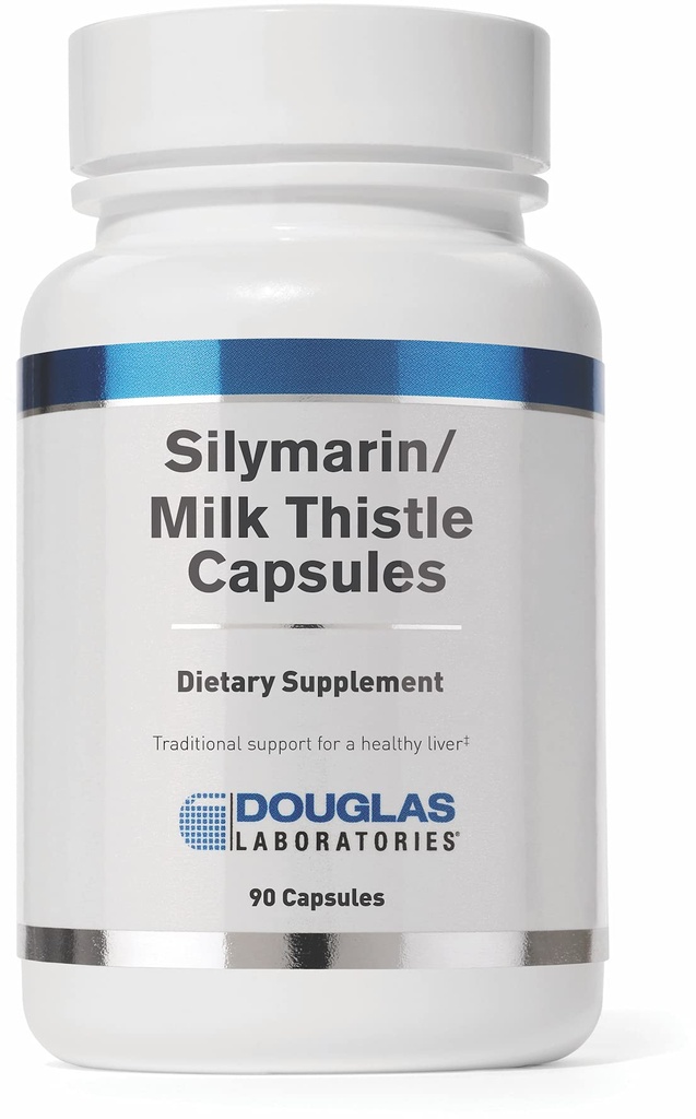 道格拉斯实验室 Silymarin/Milk 硝酸盐 Capsules 150 mg. of Milk Thetle 提取 | 90 Capsules