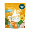 FlavCity Pineapple Coconut Electrolytes Powder Packets - 28 水解包 - 无添加糖 - 含真果和未精炼海盐的水解包 - Keto & Gluten-free (28 棒包装)