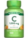 Nature's Truth Vitamin C 1000 mg with Rose Hips + 110 Caplets + Vegan, Non-GMO, & Gluten Free Supplement 互联网档案馆的存檔,存档日期2013-04-02.