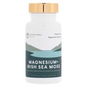 营养根 - 镁 + 爱尔兰海 Moss - 350mg 镁 Glycinate & 有机爱尔兰海 Moss - 基本矿物 - 支持心与骨健康 - 饮食补充 - 30种服务 - 60种卡普尔