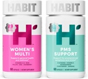 Habit in Sync Bundle - 女性多功能(60 Capsules) + PMS 支持补编(60 Capsules),支持一般健康与健康,促进健康混合,非转基因