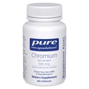 纯封装铬(Picolinate)500 mcg - 用于 Lipid & Carbohydrate代谢* - 矿物补充 - 高级吸收铬补充 - Vegan & Gluten Free - 180 capsules