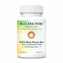 Dr Clark Green Black Walnut Blend - Freeze Dried Hull Dietary Supplement, Extra Strength Formula from All Natural Walnuts, Supports Healthy Intestinal Environment, 360mg, 50 Gelatin Capsules