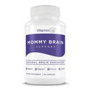 母亲脑产后补充剂(60 Capsules),用于认知健康,Mood, 与GPC和CDP Choline, Phosphatidylserine, Omega-3 DHA