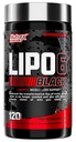 Nutrex Lipo-6 Black Max Trust Fat Burner - 快速代理能量,体重损失 减肥药丸 – Appetite 抑制剂,代谢促进剂 - 120 Capsules