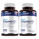 维生素C 1000mg 复合物配L-Lysine 500mg,锌Gluconate 12mg,Bioflavonoids 300mg. 博士为健康免疫系统支持设计了镁蒸馏自由补充物,两瓶. (2).