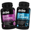 DR. BO Liver Cleanse & Lung Support Pills - 草药清洁剂公式支持Liver & Lung健康