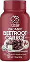 Beetroot & Carrot 片 100% 纯有机 90 计 = 1,120 mg = USDA 认证 = 非GMO, 植株 用于心脏健康与能量靴