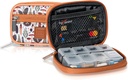 Made Easy Kit Pill case - 每周药品组织者,携带可移动的七日维生素和补充盒(Light Brown Woods)