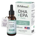 Fuhrman Vegan Omega 博士 3  Vega Vegan DHA+EPA 纯净液体补充品 | Lab-Grown Algae  Made 我们的Omega 3 补充品 在仓库中冷藏,直到运送 | Citrus Flavor 60 服务