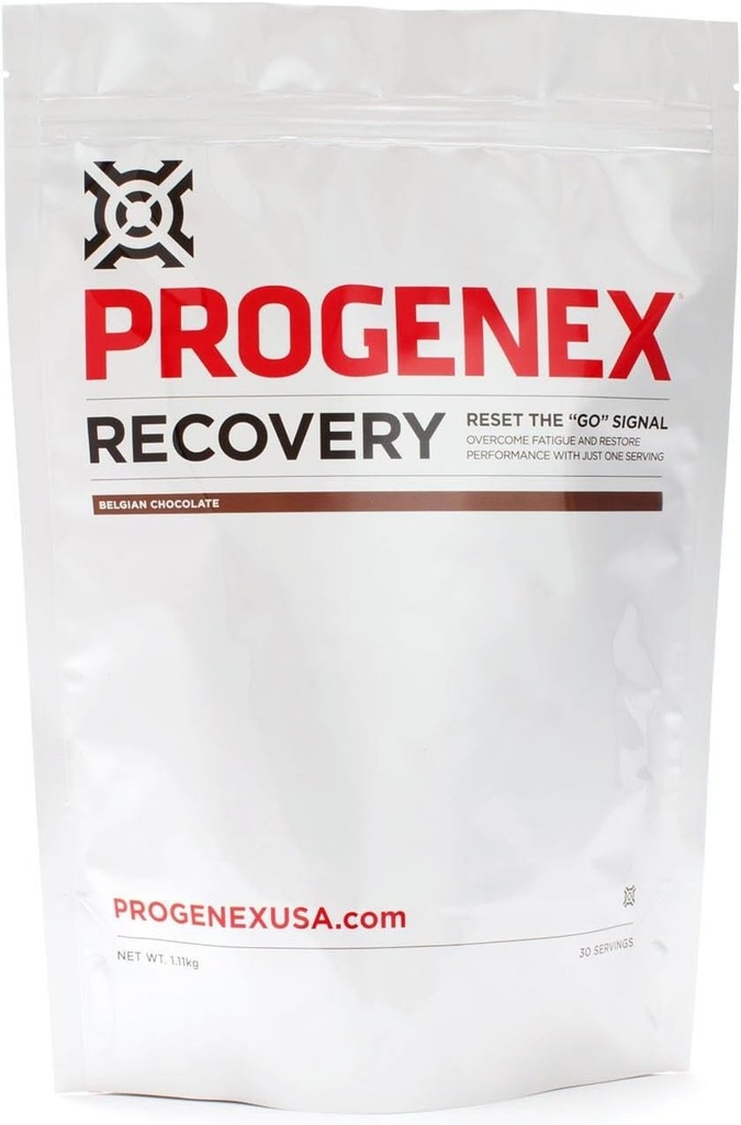 Progenex 复原 最佳后补品 水解 蛋白质 摇晃 饮料 混合 帮助 酸肌肉 味道 伟大 效果 30 服务 比利时巧克力