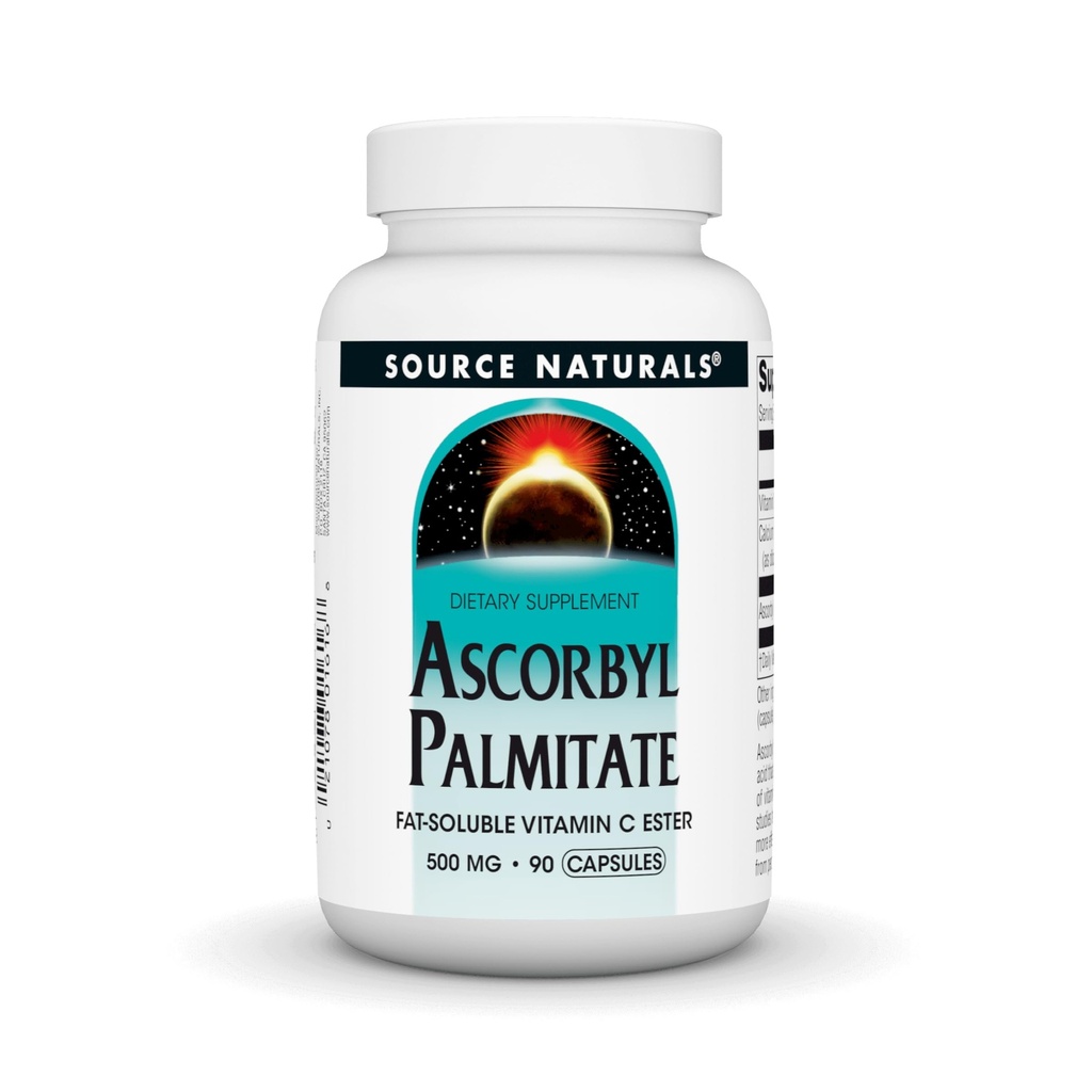 源代码: Ascorbyl Palmitate 500mg, 90 Capsules