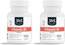 365 由全食品市场,维生素B1 100Mg,100 Talets (Pack of 2).