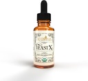 Khroma Herbal 产品 Yeast X - 有机Yeast 支持 - 30名在2 oz玻璃瓶中服役
