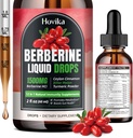 Berberine HCL液滴 - 1500 mg 高吸附性Berberine液滴 - Berberine Vegie Imune,文摘系统和心脏健康支持,草莓 Flavor - 2 FL Oz