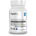 Organix Magnesium 补充剂,用于睡眠支持的天然镁胶囊,肌肉恢复,配有维生素B6和Manganese Citrate和Glycinate,高吸收,Vegan,非转基因生物(30个计数)