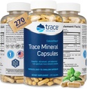追踪矿物 低钠 ConcentTrace Capsules - 支持骨质健康与体能的补编 - 健康水解与电解质支持补编 - 270 capsules (90种服务)