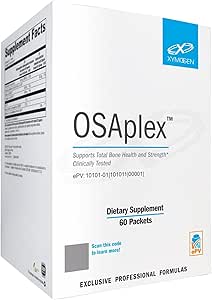 XYMOGEN OSAplex - 临床试验微晶氢亚帕酸盐 聚焦 MCHC,钙 + 维生素 D3 - 支持Bone Collagen形成,Bone 矿物密度 + 强度(60包)