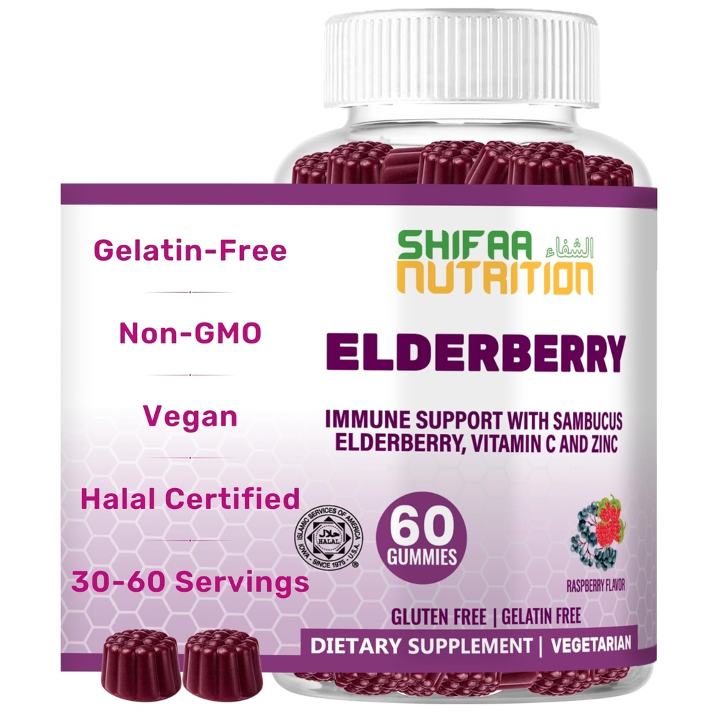 SHIFAA NUTRION VAN Black Sambucus Melderberry Gummys | | 非GMO | 60 Gummys, 30 service w/100mg Merderberry,90mg 维生素 C, 7.5mg 锌 |  Support  Support  Support  Support  Support  Support  Support  Support  Support  Anti ox ox ox ox ox ox ox ox ox ox ox ox ox ox ox ox ox ox ox ox  Anti