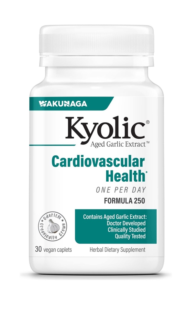 Kyolic 大蒜提取法250,心血管