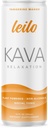 LEILO KAVA Powered Sparkling Relaxation 饮料 Tangerine Mango 12 Pack – 非ALC 镇静饮料 QQ 12 fl oz Cans (Pack of 12) 包装 May Vary